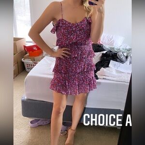 Nordstrom ruffles dress